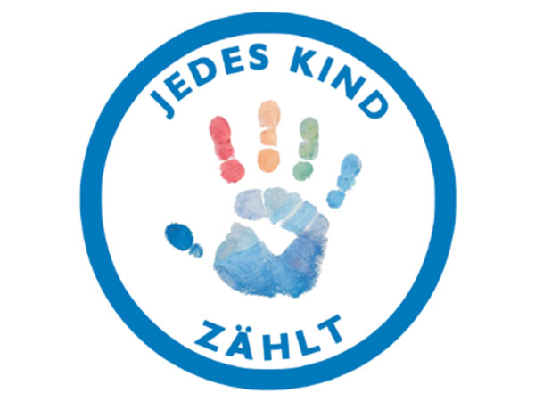 Logo der Kampagne 'Jedes Kind zählt'